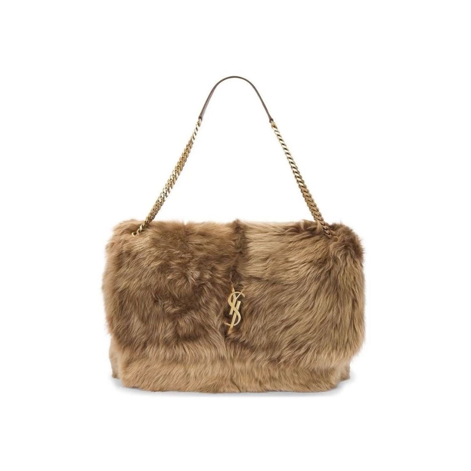 YSL FUR BAG
